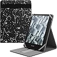 HoYiXi Foldable Case for 6.8",7" Kindle Paperwhite/Colorsoft 2024-2021/ Paperwhite Signature Edition 2021 Vertical Flip Stand Cover for 6"-6.8'' Kobo/Tolino/Sony Ebook reader - Constellation