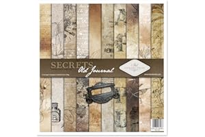 ITD Collection Paquete de Scrapbooking - Utiliza Papel para Scrapbooking - Haz Álbumes de Fotos Originales como Nadie - Papel Decorativo - Decoupage - Hacer Tarjetas - 310x320 mm (SLS027)