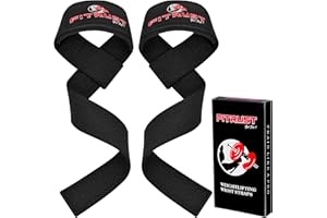 RUXBURY FIRTRUST lifting straps Neoprene padded wrist straps heavy duty deadlift straps Soft Cotton gym straps for weightlifting & bodybuilding