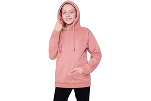 CityComfort Sweat à Capuche Enfant Garçon Sweat-Shirt Uni Mixte