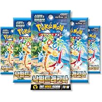 Surging Sparks Paradise Dragona Korean 5 Booster Packs | TCYM