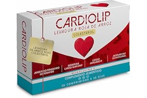 BALANCE NUTRITION CARDIOLIP® | Levadura de Arroz Rojo | 2,9 mg de Monacolina K | Arroz Rojo | 8 ingredientes activos que incluyen: Coenzima Q10, Auricularia, Cardo mariano, Astaxantina, Shitake | 30 Cpr
