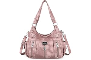 ANGEL KISS Angelkiss Duże torebki dla kobiet, sprane, sztuczna skóra, crossbody, hobo, na ramię