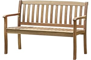 Garden Life Wooden Bench Acacia Hardwood Pre-Treated Water Resistant Furniture