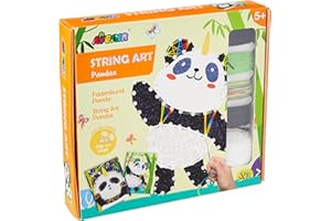 Avenir CH191709 String Art Panda, Mixed Colours, Mittel