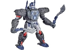 Transformers Hasbro Toys Generations War for Cybertron: Kingdom Voyager, WFC-K8 Optimus Primal, Action Figure da 17,5 cm, Bambini dagli 8 Anni in su