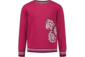 SALT AND PEPPER Mädchen Girls Sweat Butterfly Emb Seq Sweatshirt