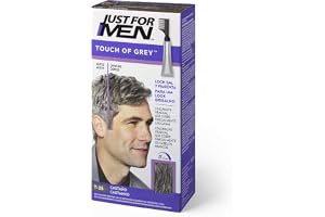 Just For Men Touch Of Grey, hårfärg för män, minskar delvis grått hår, med applikator, utan ammoniak och peroxid, brun T35