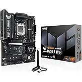 ASUS TUF Gaming B850-E WiFi Motherboard Socket AMD AM5 (Ryzen 9000, PCIe 5.0, DDR5 Memory, WiFi 6E, PCIe Q-Release, BIOS Flashback