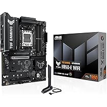 ASUS TUF Gaming B850-E WiFi, AMD ATX Motherboard, 8+2+1 Power