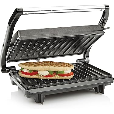 Taurus Mygrill Vintage Cream Elektrische grill, 1000 W, opening 180 graden, platen 23 x 14,5 cm, anti-aanbaklaag, PFOA, zwenkdeksel, afneembare vetopvangbak, crèmekleurig Taurus Mygrill Vintage Cream Elektrische grill, 1000 W, opening 180 graden, platen 23 x 14,5 cm, anti-aanbaklaag, PFOA, zwenkdeksel, afneembare vetopvangbak, crèmekleurig