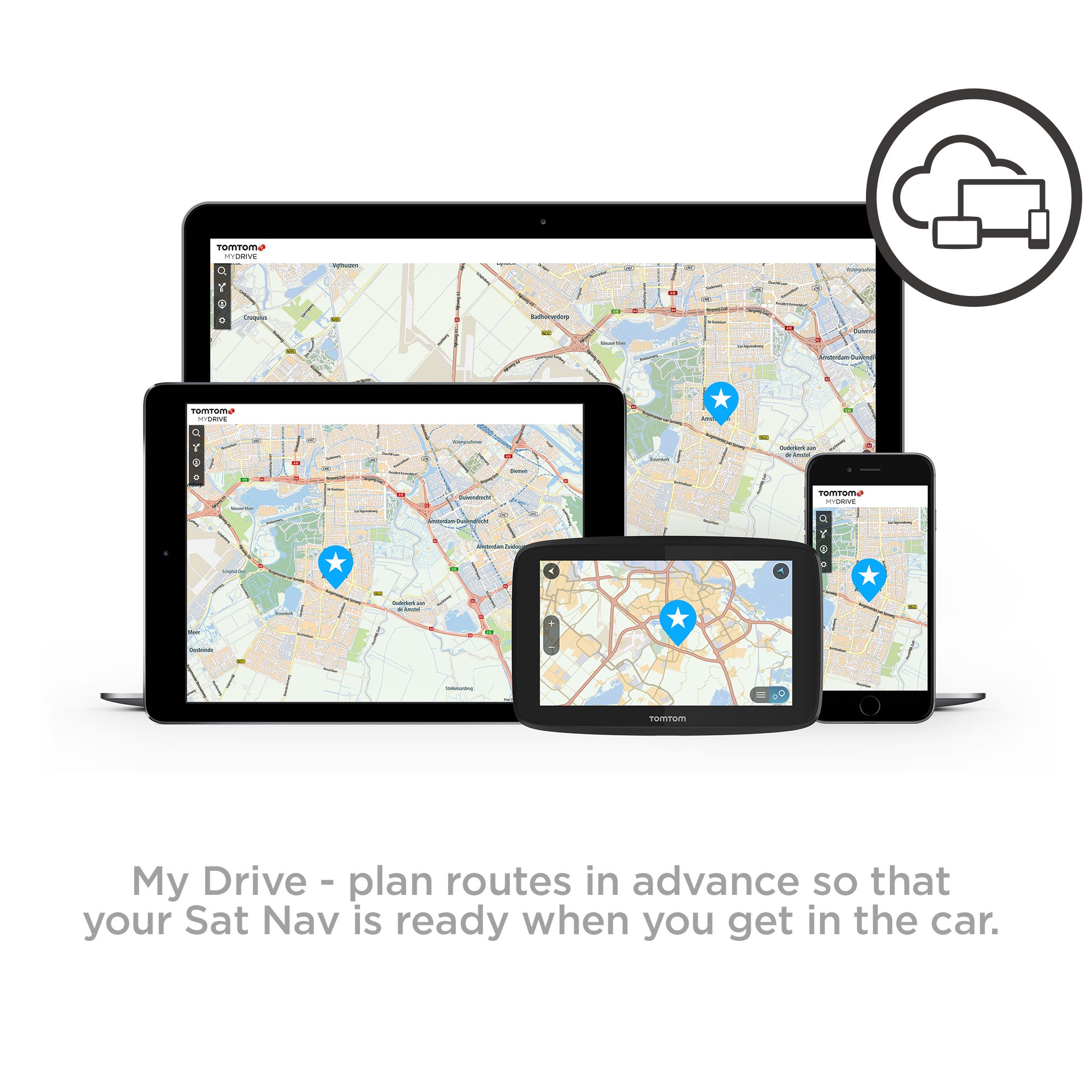 TomTom-Car-Sat-Nav-VIA-53-5-Inch-with-Handsfree-Calling-Updates-via-Wi-Fi-Lifetime-Traffic-via-Smartphone-and-EU-Maps-Smartphone-Messages-Capacitive-Screen