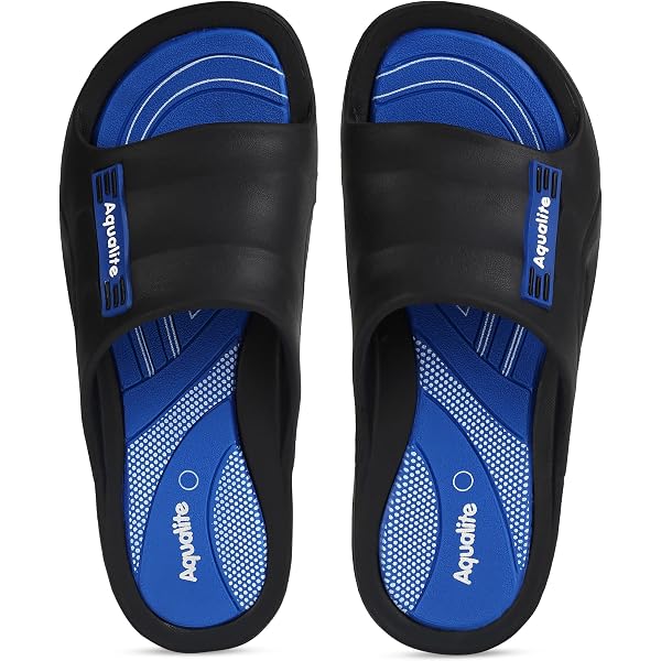 Buy Aqualite NEO-9281 Casual Slide Slipper for Men dailywear Slip