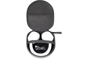 ProCase Kopfhörer Tasche Headphone Case für Anker Q20i/Q11i/Q45/Q30/Q35, SoundCore, Sony WH-CH520/720 & ZX-110/100 & WH-1000XM4/5, JBL Tune 510/520/720/770, BERIBES, Headset Tragetasche -Schwarz