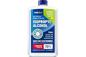 WoldoClean Isopropanol 70% isopropyl alcohol 750 ml - avfettar elektronik | isopropylalkohol IPA, rengöringsmedel för skärm, glas, tangentbord, kylpasta och kretskort, fettlösare för verktyg