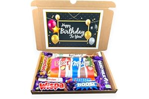 THE SWEET SHOPPE BESTMUM Chocolate Hamper - Birthday Gift for Best Mum - Happy Birthday Best Mum - Gift for Her - Present for Best Mum - Letterbox Gift Hamper