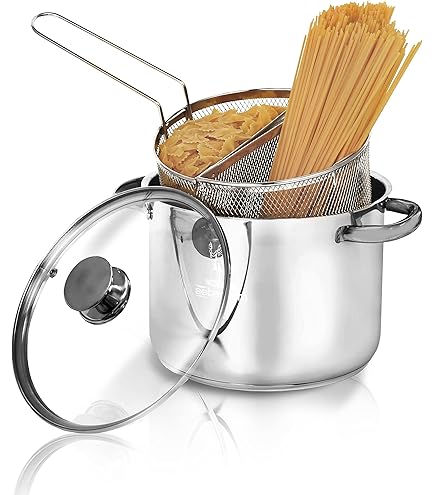 Cestino Cuocipasta Professionale In Acciaio Inox AISI 304 - Made In Italy, Misura 1/6 Destro - Foto 12