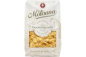 La Molisana - Insalata di Pasta n. 72, Pasta Classica da Solo Grano Italiano, Trafilata al Bronzo, Formato Misto Ideale per Insalate Fredde Estive e Creative, Confezione da 500 g