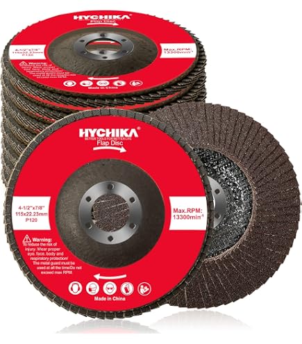Draper 84042 Disco Lamellare In Ossido Di Zirconio – 115 X 22,23 Mm, Grana 80 – Per Smerigliatrici Angolari