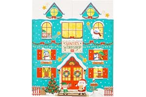 Legami - Calendario dell'Avvento 2024, Contiene 24 Sorprese, Contiene Esclusiva Penna Cancellabile, Calendario Riutilizzabile, Resistente, 33 x 39 x 6,7 cm, in Carta FSC