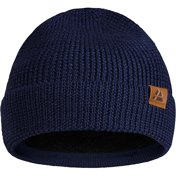 Neverless Herren Beanie Mit Totenkopf-Patch - Strickmütze Für Winter & Herbst