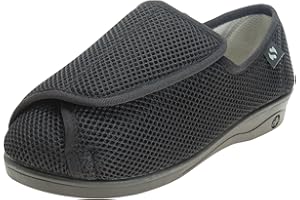 Calzados Romero. Zapatilla para Pies Delicados en Ancho Especial para Mujer Tratamiento Antibacteriano Sanitized.