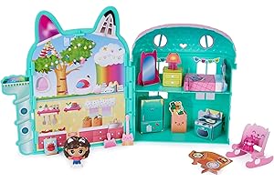 Gabby's Dollhouse Spin Master Gabi's Cat House Handheld Dollhouse Set Figurine