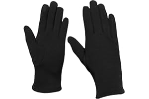 MAPIMANIA - Guanti Donna Invernali Touch Screen Caldi e Morbidi, Internamente Felpati. Guanti eleganti termici per il lavoro e lo sport