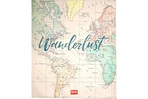 Legami – Maxi Telo Mare, Tema: Travel, Asciugatura rapida, Asciugamano Ultra-assorbente in Microfibra, Compatto, Leggero da Trasportare, Misure: 175x200 cm, per Spiaggia, Piscina, Mare, Giardino