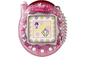 TAMAGOTCHI Bandai Connection Digital Pet Pink Glitter Shell Virtual Pet Electronic Toy With Infra-Red Connection For Shared Fun | Kids Toys For Girls And Boys Are Great Japanese Gifts