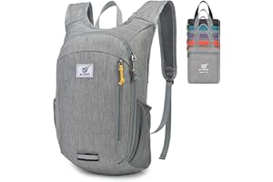 SKYSPER 10L/15L/20L Mochila Plegable Ultraligera Mochila de Viaje Mochilas de Marcha Pequeña Ahorra espacio para Hombre Mujer Viaje Excursiones Cortas Senderismo