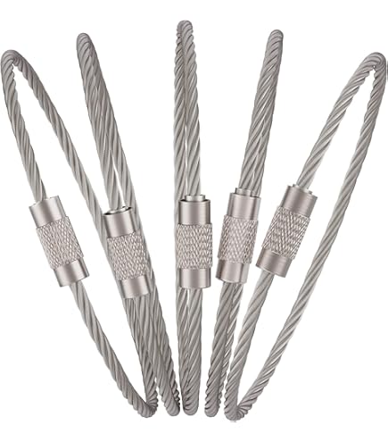 NanTun 50 stuks 30 mm ronde platte sleutelhangers Metalen split ring voor huis- en autosleutels Organisatie, Zilver NanTun 50 stuks 30 mm ronde platte sleutelhangers Metalen split ring voor huis- en autosleutels Organisatie, Zilver