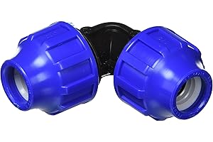 S&M s & m Racor – 90 Degree Equal Elbow 20 mm, Black/Blue