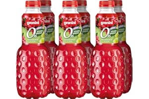 Granini - Bebida de frutas Arándanos y Uva a partir de Zumo de frutas Pack 6 x 1L Clásicos Mix