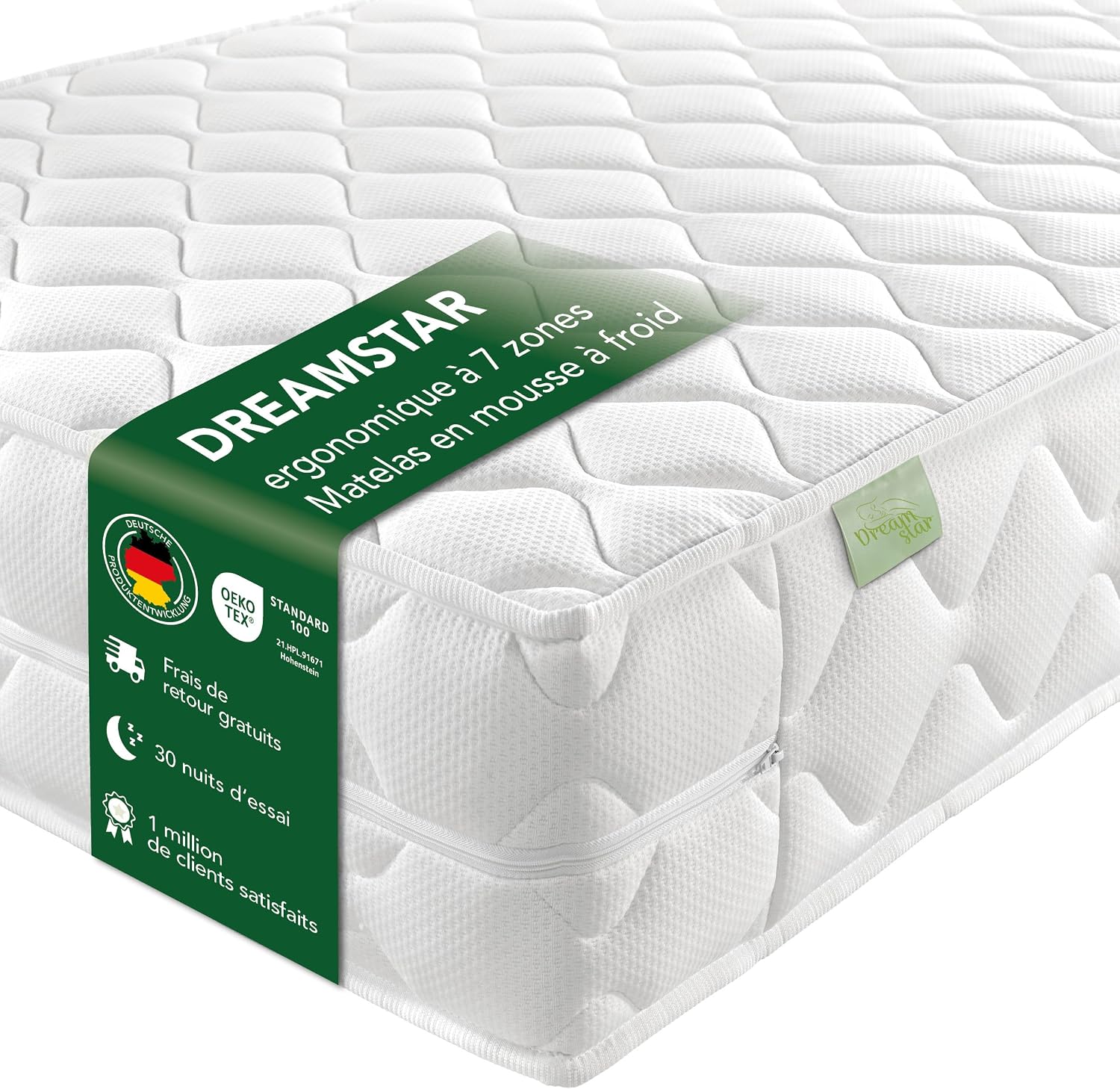 Test Complet & Analyse de Fiabilité : DREAMSTAR Ergo Flex XXL Duo Matelas orthopédi