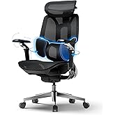 Hbada E3 Pro Edici&oacute;n 2026 Silla Ergon&oacute;mica de Oficina | Soporte lumbar adaptativo de 3 zonas, reposacabezas 4D, reposabrazos