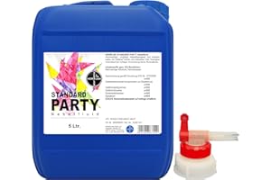 STANDARD PARTY Nebelfluid 5 Liter inkl. 1 x AGH - universelle wasserbasierte Nebelflüssigkeit - HERRLAN-Qualität - Made in Germany