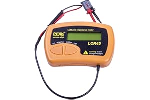 Peak Electronic Design LCR45 - Medidor LCR con medición de impedancia de componentes