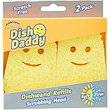 Scrub Daddy Wymienne głowice szczotki do szorowania do naczyń, szczotki do dozowania mydła, zmieniające teksturę gąbki do myc