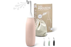 Hey Nature Portable Bidet Pink, Peri Bottle for Gentle, Hygienic Cleansing. Bidet Sprayer as Postpartum Essentials, Hemorrhoids Treatment. Perineal Bottle Belongs in Any Hospital Bag, Save Wet Wipes