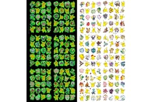 SIPHUS Kit Tatuaggi Bambini, 6 Fogli Tatuaggi Bambini, Tatuaggi Luminosi Bambini, Tatuaggio Waterproof, Tattoo Temporanei Bambini