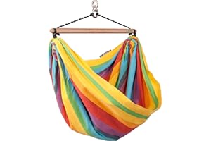 LA SIESTA Iri Rainbow - Chaise-hamac enfant en coton