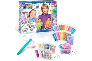 Canal Toys So Slime - Zestaw do tworzenia 20 slimes - kreatywne hobby dla dzieci SSC 185 Wielokolorowy
