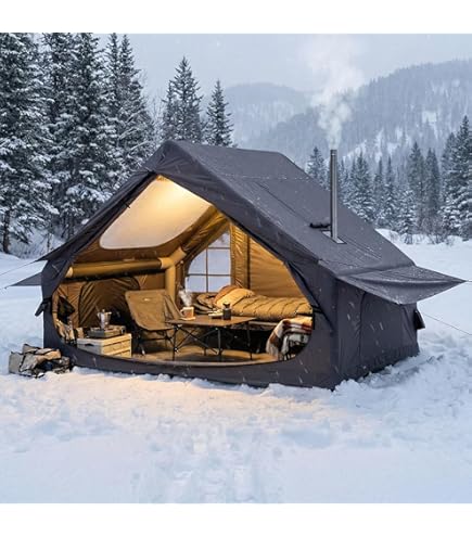 The 10 Best 3M Waterproof Canvas Bell Tent - Home Life Collection - View #6