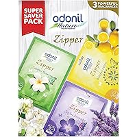 Odonil Bathroom Air Freshener Zipper Mix -10 g (Pack of 3)