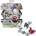 Bakugan Starter Pack Fused Hydorous x Thryno Ultra, Armored Alliance Collectible Action Figures, 3-Pack,