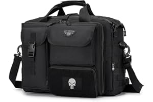 BAGZY Teczka na laptopa outdoorowa taktyczna torba na laptopa dla mężczyzn 15,6-calowa torba listonoszka torba na ramię torba na laptopa prezenty dla mężczyzn Oxford laptop biznesowa torebka na