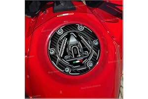 BLACK DOVES GRAPHICS 3D-Aufkleber kompatibel mit Tankdeckel Ducati Multistrada 950 1200 1260 S V2