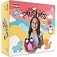Handycrafts Funskool Diy Plushies , Soft Toy Maker, Make Your Own Stuffed Animal , Art And Craft Kit, Diy Kit, Ages 5 And Above, Multicolour