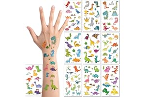AEYAKA Tatuajes Temporales, Tatuajes falsos Temporales Niños Niñas, 10 Hojas Unicornio y Sirena Dibujos Animados Falso Pegatinas de Tatuaje Temporales para Niños Regalos de Fiesta Cumpleaños
